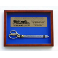 Blue Ceremonial Scissors Display Case for 20" Ceremonial Scissors